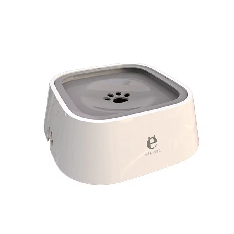 Pet Floating Water Bowl – No-Splash, No-Wet Mouth Dispenser for Dogs & Cats