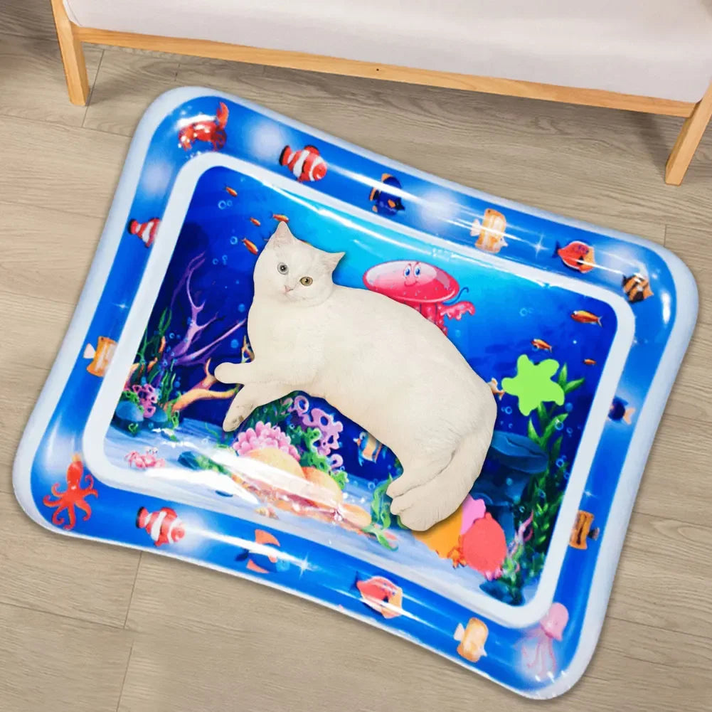  Sensory Water Mat – Cooling & Play Mat for Cats! 🐾