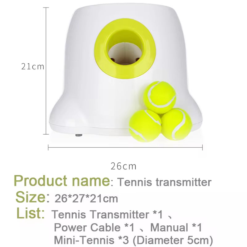 Dog Ball Launcher – Automatic Tennis Ball Thrower for Active Play! 🎾🐶