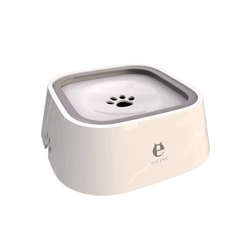 Pet Floating Water Bowl – No-Splash, No-Wet Mouth Dispenser for Dogs & Cats