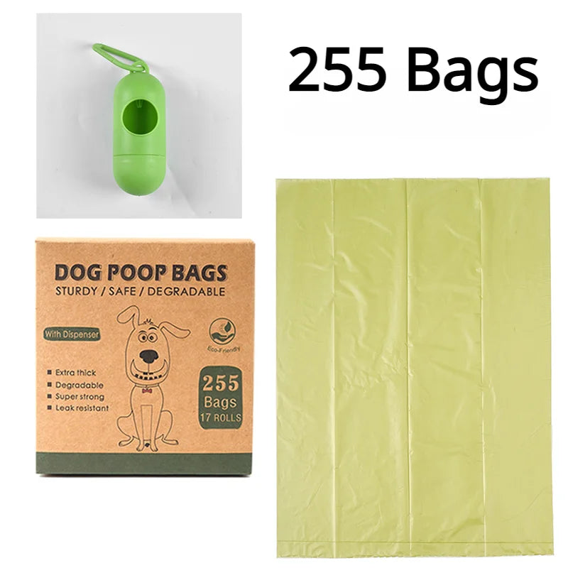 EPI Biodegradable Dog Poop Bags – Eco-Friendly Pet Waste Bags with Dispenser | Leak-Proof & Durable Dog Cleaning Supplies