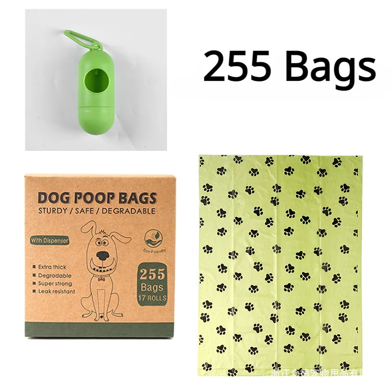 EPI Biodegradable Dog Poop Bags – Eco-Friendly Pet Waste Bags with Dispenser | Leak-Proof & Durable Dog Cleaning Supplies