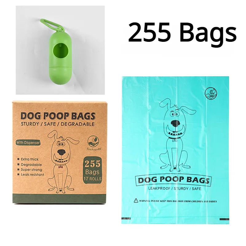 EPI Biodegradable Dog Poop Bags – Eco-Friendly Pet Waste Bags with Dispenser | Leak-Proof & Durable Dog Cleaning Supplies