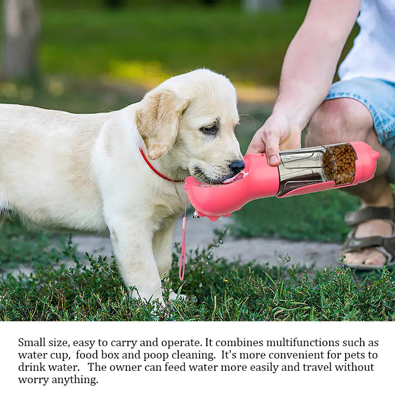 Meet The Pup Cup™ – The Ultimate 3-in-1 Travel Bottle for Pets!