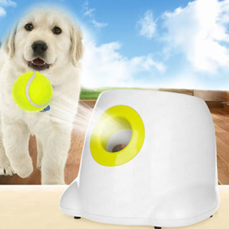 Dog Ball Launcher – Automatic Tennis Ball Thrower for Active Play! 🎾🐶