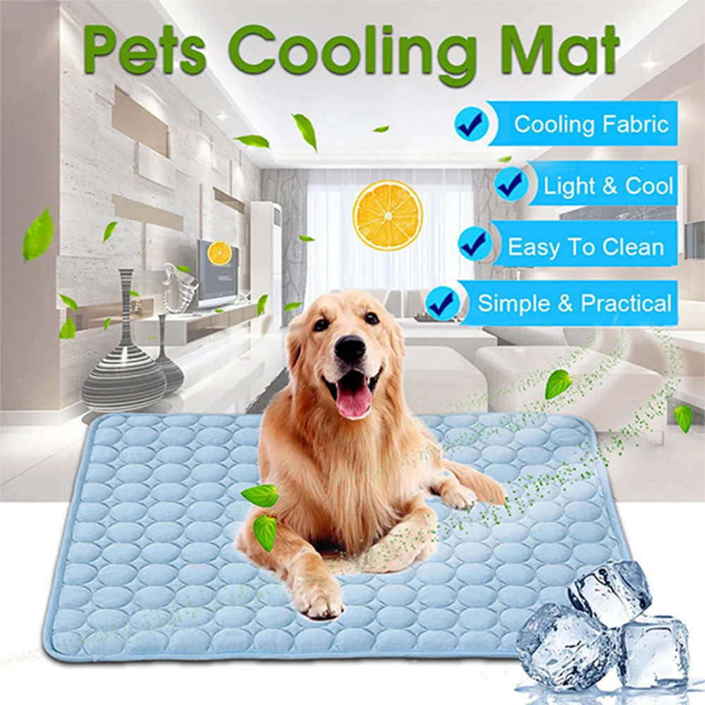 🐾 Pet Cooling Mat – Keep Your Pet Cool & Comfortable This Summer