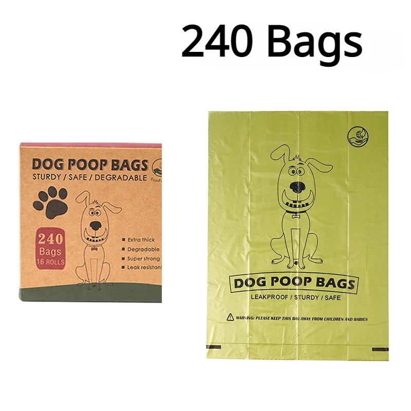 EPI Biodegradable Dog Poop Bags – Eco-Friendly Pet Waste Bags with Dispenser | Leak-Proof & Durable Dog Cleaning Supplies