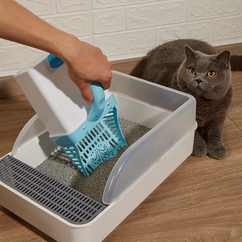 Cat Litter Shovel - Pet Litter Sifter | Hollow Neater Scoop | Dog Sand Cleaning | Cat Litter Scooper for Tray Box