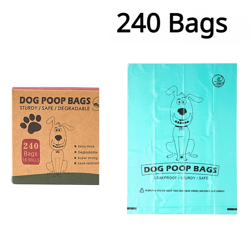 EPI Biodegradable Dog Poop Bags – Eco-Friendly Pet Waste Bags with Dispenser | Leak-Proof & Durable Dog Cleaning Supplies